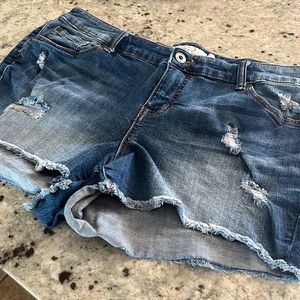Torrid jean shorts